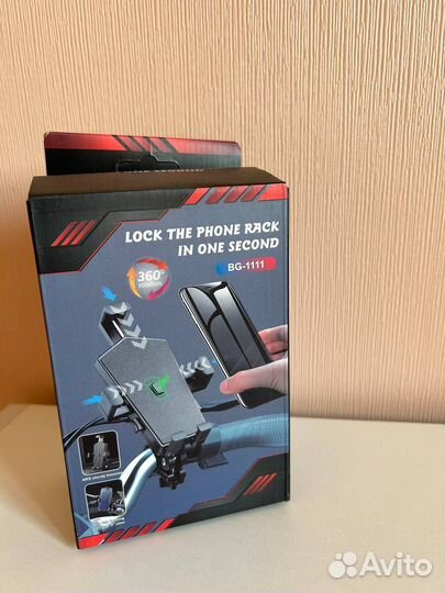 Держатель для телефона на руль велосипеда, мото