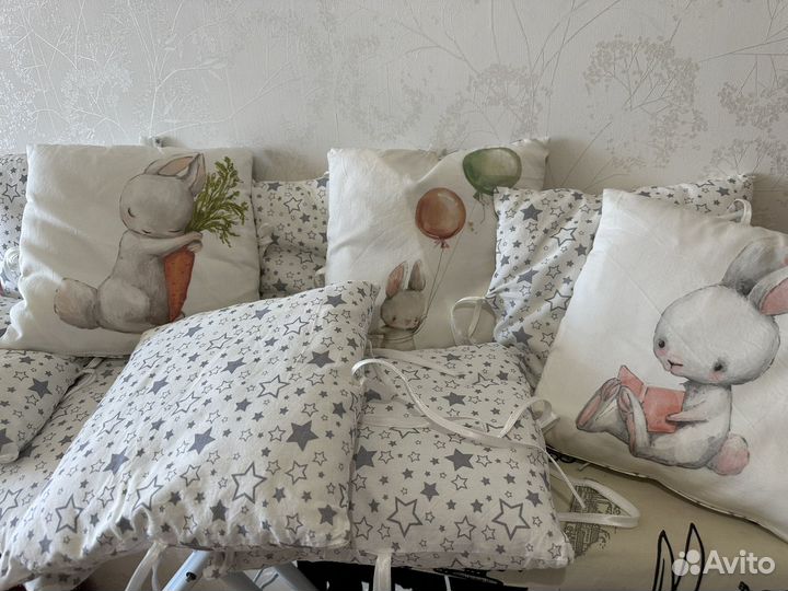 Детское постельное белье Подушки на кроватку