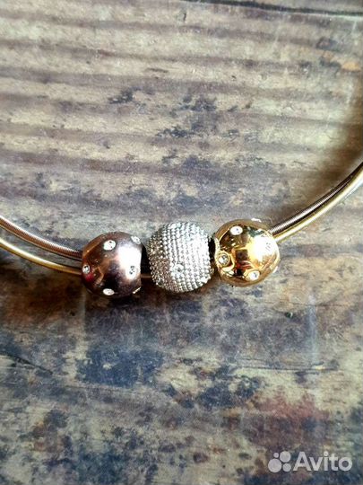 Подвеска колье шарм бусы