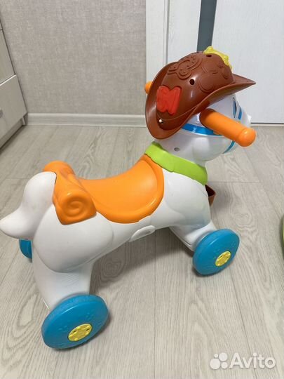 Chicco каталка лошадка