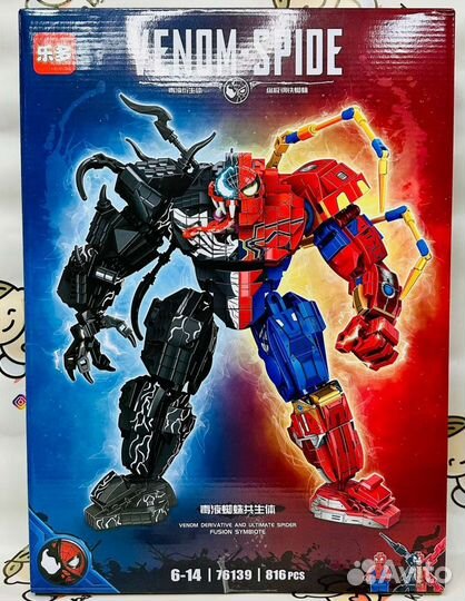 Конструктор веном и человек паук