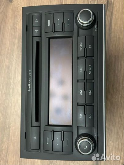 Магнитола a4 b7 audi concert