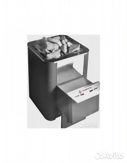 Печь Термофор Колибри 9 М антрацит диаметр дымоход