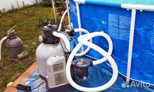 Песок для фильтров бассейна