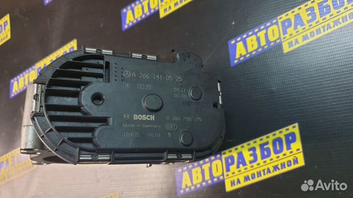 Заслонка дроссельная mercedes W204 W212 1.8-2.5