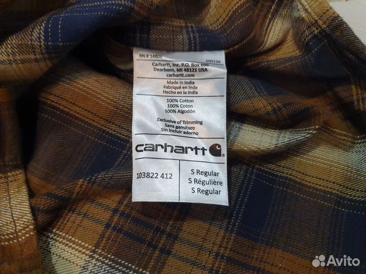 Carhartt рубашка (S)