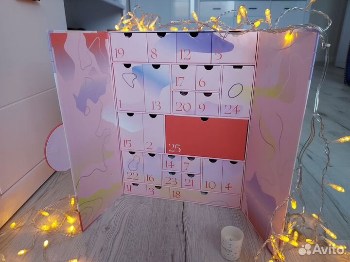 Коробка от адвент-календаря