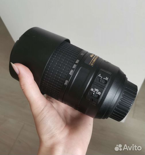 Nikon d5300 kit 18-55mm + 300mm