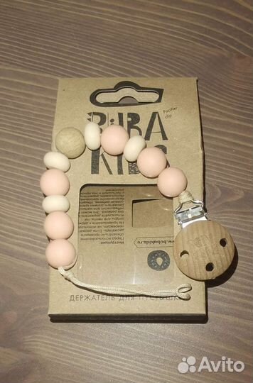 Пустышки avent, держатель пустышки buba kids