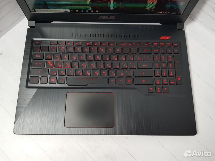 Мощный игровой ноутбук Asus с гарантией