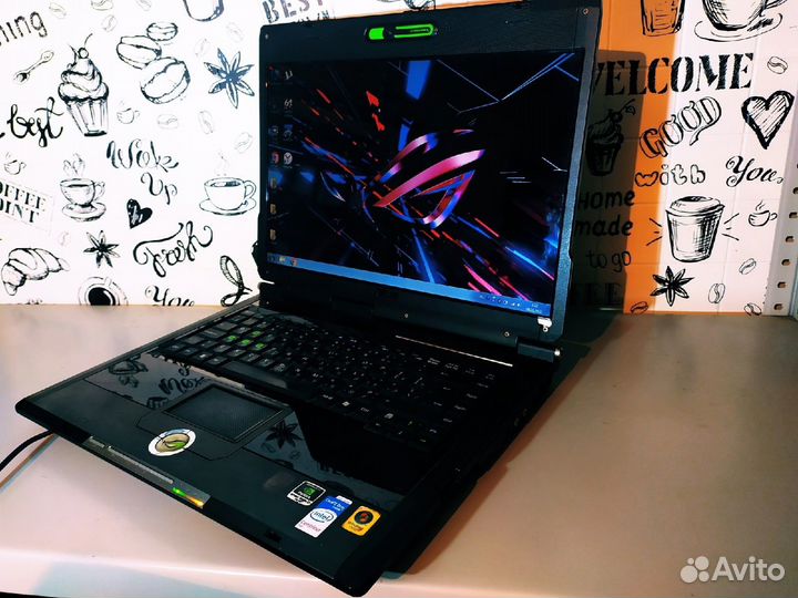 Asus ROG G1S - Core 2 Duo \ 2 Озу \ 8600GT \ SSD