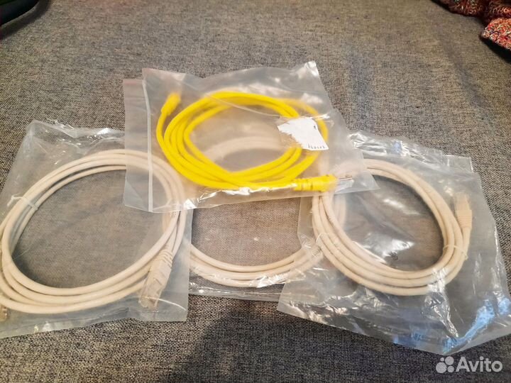 Сетевой кабель для интернета (патч-корд) (RJ45)