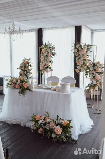 Оформление свадеб, свадебный декор, арки, фотозоны