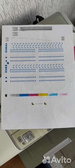 Принтер струйный HP D7163 с снпч