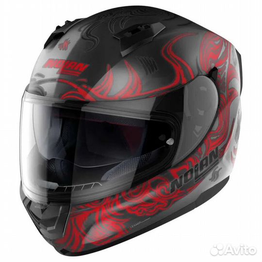 Nolan N60-6 Muse full face helmet Flat Lava Grey