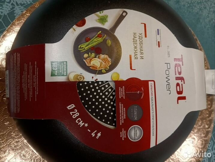 Сковорода вок tefal 28 см