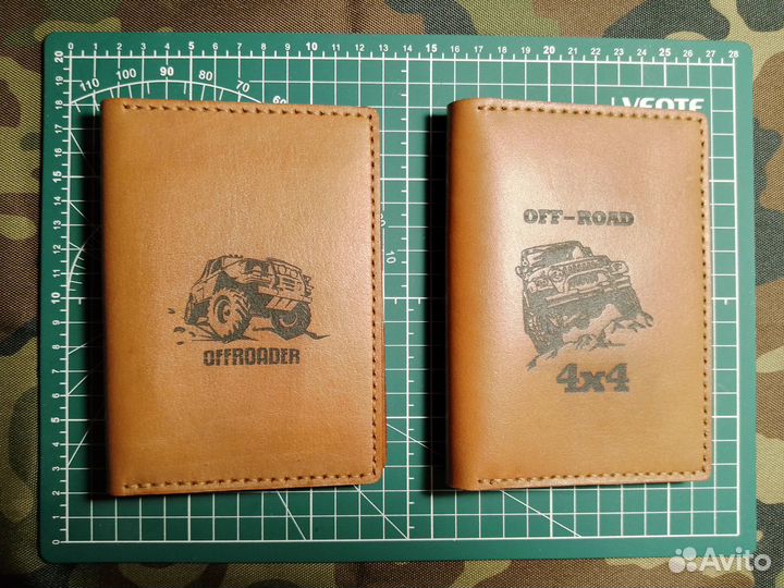 Обложка для автодокументов ручная работа