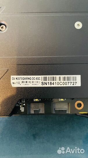 Gigabyte rtx 2070 gaming OC