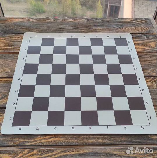 Шахматная доска виниловая, 51 см