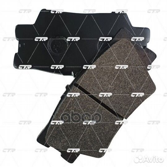 Колодки тормозные дисковые зад GK1064 CTR