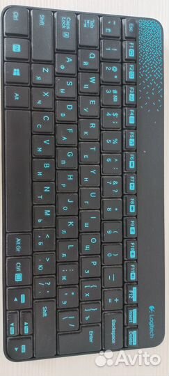 Беспроводная клавиатура и мышь logitech