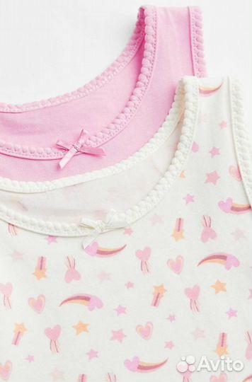 Комплект из двух маек hm 98 104 134 140