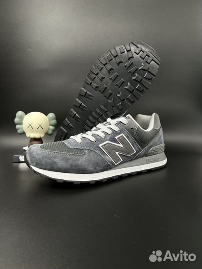 Кроссовки New Balance 574 Grey Серые