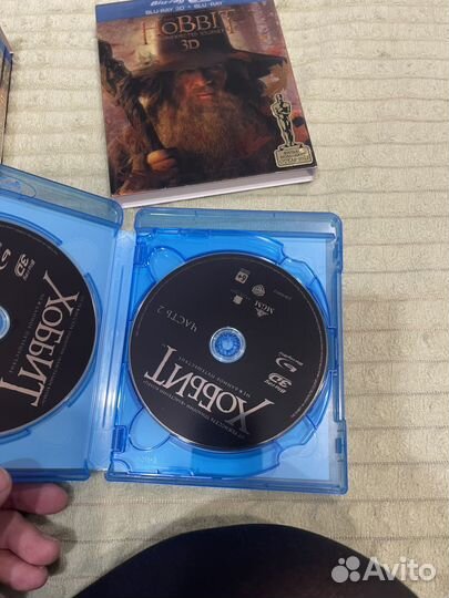 Властелин колец blu ray 4k + хобит