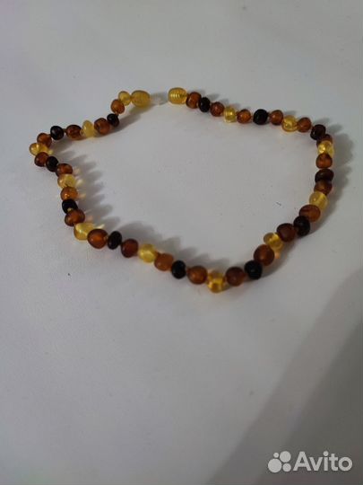Бусы янтарные (детские)