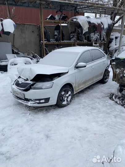 Skoda rapid в разборе cwv МКПП 2019