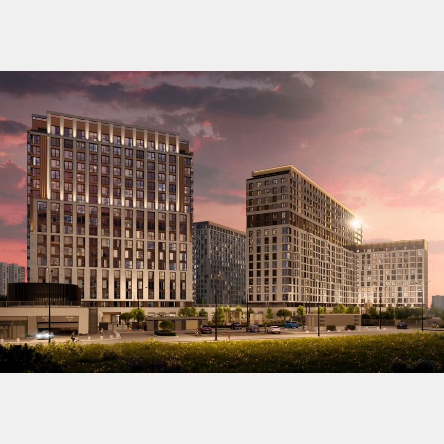 Квартира-студия, 24,3 м², 15/18 эт.