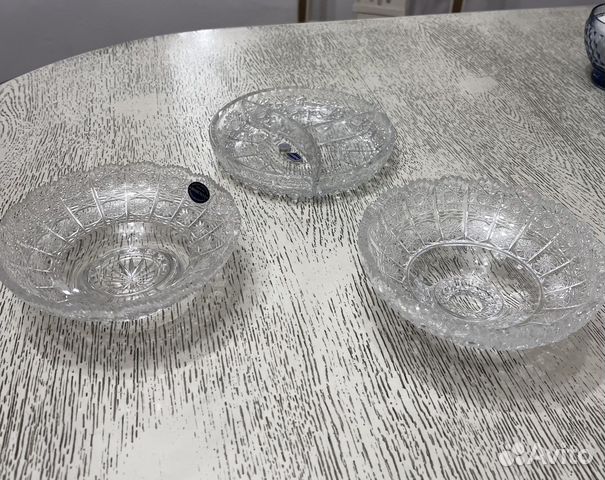 Ваза хрустальная