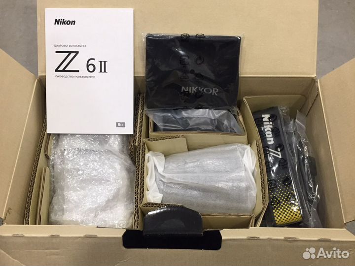 Nikon Z6 II Kit 24-70 f/4 S + переходник FTZ Новые