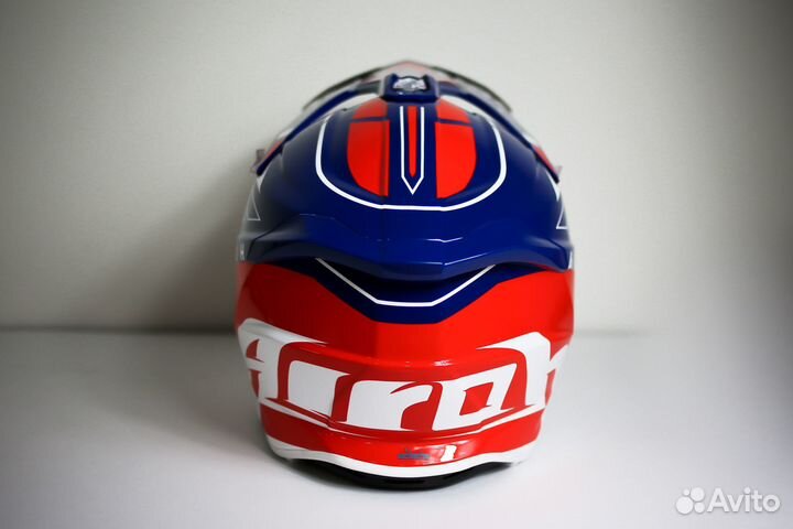 Мотошлем Airoh strycker blazer red gloss