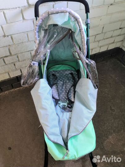 Детские санки коляска