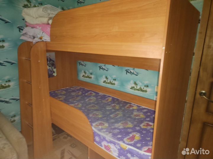 Двухъярусная кровать бу