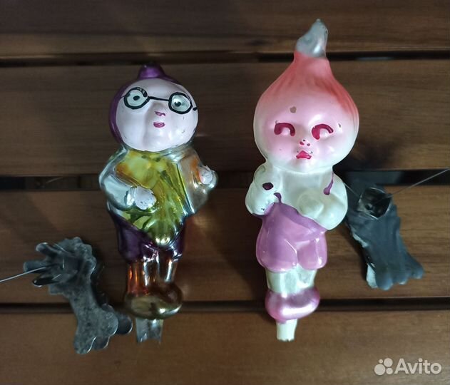 Елочные игрушки СССР