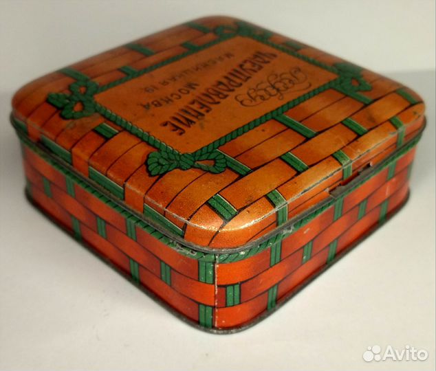 Старинные жестяные коробочки ранние советы