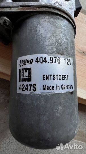 Моторчик дворников Opel Zafira