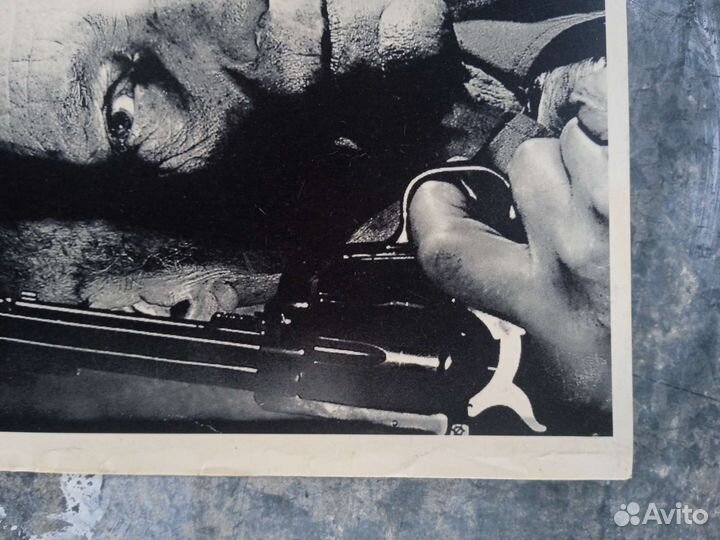 Открытка Уильям Берроуз. William Burroughs, ретро