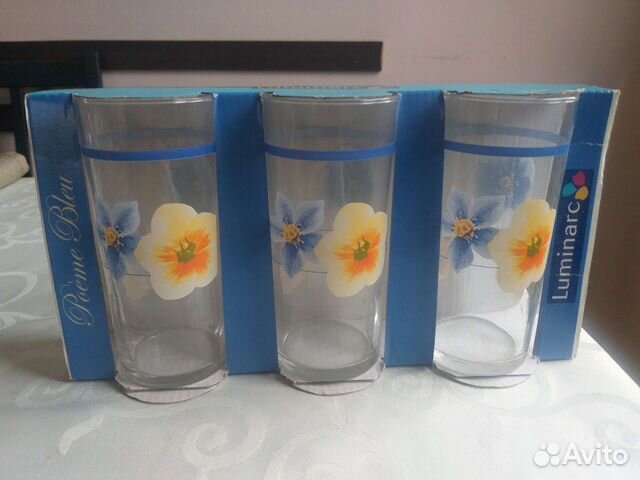 Стаканы, набор из 3х шт. франция