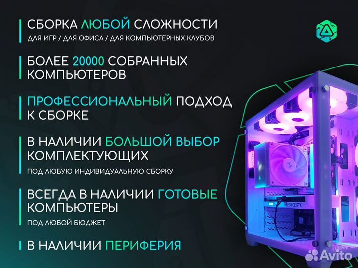 Игровой пк Ryzen 5 5600X / RTX 4070 Ti