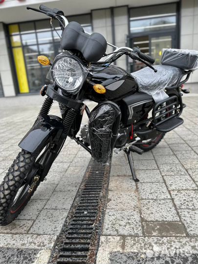 Мопед raid Черный