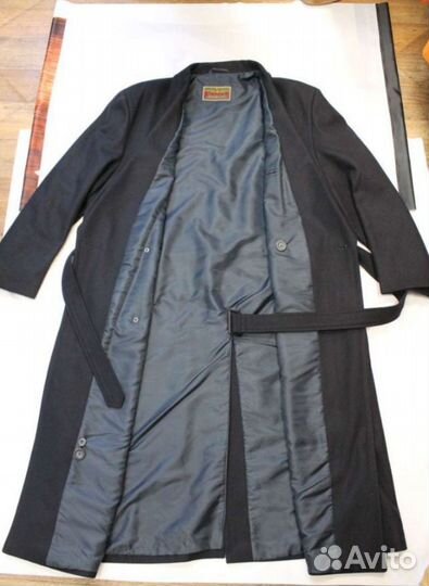 Мужское шерстяное пальто