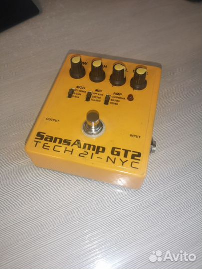 Гитарная педаль SansAmp GT2 (копия)