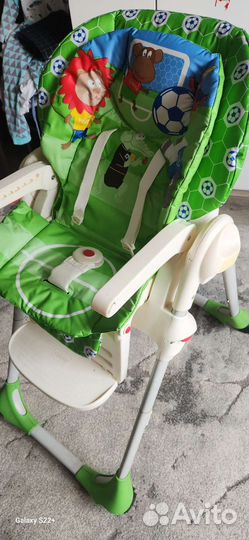 Стульчик для кормления chicco polly