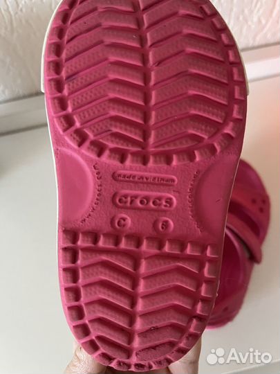 Сандалии crocs c6