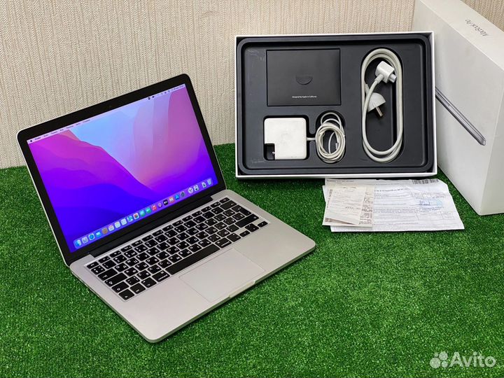 Macbook pro 13 retina / i5 / 8gb / ssd m2