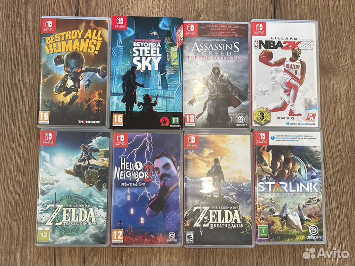 Nintendo switch игры
