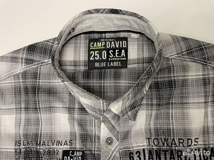 Рубашка мужская Camp David оригинал L/XL